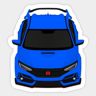 Civic type R Blue Sticker